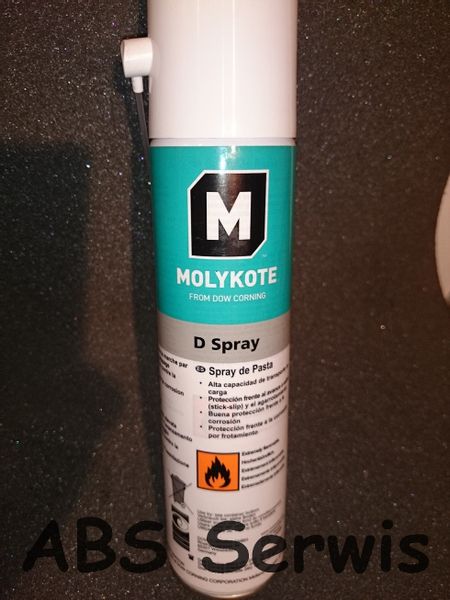 Molykote D Pasta w sprayu 400ml zdjęcie 2