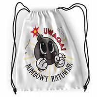 Plecak Sportowy Szkolny Ratownika Worek Torba Z Nadrukiem Ze Zdjęciem