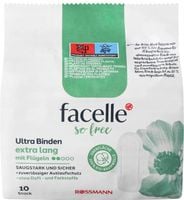 FACELLE SO FREE PODPASKI HIGIENICZNE ZE SKRZYDEŁKAMI EXTRA LANG 10 SZT