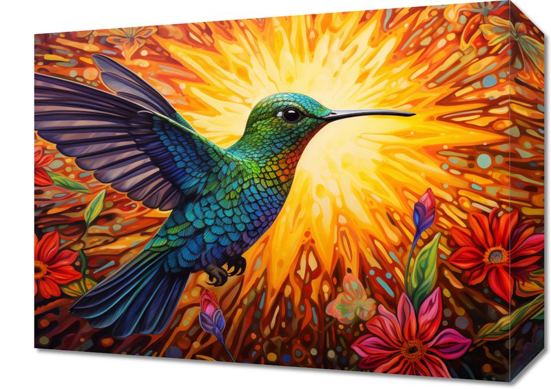 Obraz 40x30cm Koliber Barw zdjęcie 1