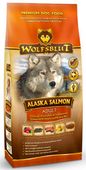 Zdrowa karma dla psa z dużą zawartością mięsa Wolfsblut łosoś i ryż 2kg