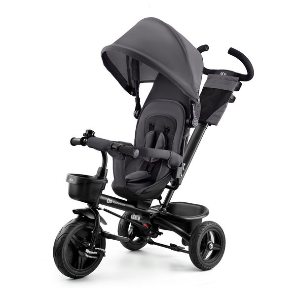 KINDERKRAFT Rowerek trójkołowy AVEO MALACHITE GREY zdjęcie 7