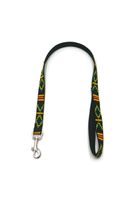 A-477 PEJCZ, KRÓTKA SMYCZ DLA PSA TAŚMA INDIAŃSKA 20mm/80cm Kolor - ZIELONY