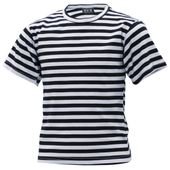 KOSZULKA DZIECIĘCA WOSJKOWA 170 g/m² -ROSYJSKA W PASKI 122-128