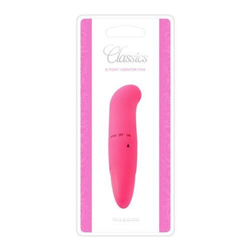 Vibratore Punto G Classics Pink zdjęcie 1