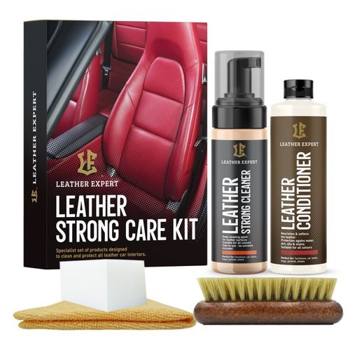 leather expert strong care kit 200ml+250ml - zestaw do czyszczenia i na Arena.pl