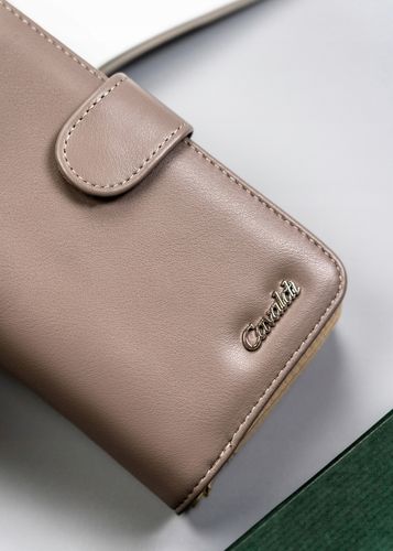 pojemny, duży portfel damski ze skóry ekologicznej - 4u cavaldi na Arena.pl