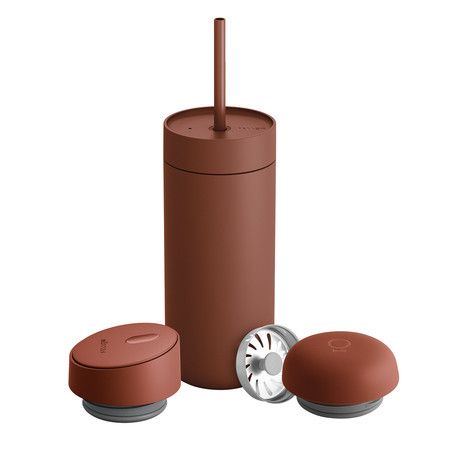 Fellow - Carter Move Mug 3 w 1 - Kubek termiczny + 3 nakrętki - Sienna 473 ml na Arena.pl