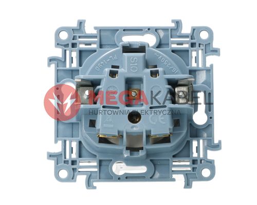 Simon10 Gniazdo pojedyncze  CGZ1.01/11 biały na Arena.pl