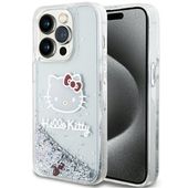 Etui Hello Kitty do iPhone 15 Pro, Srebrny