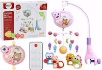 KARUZELA DO ŁÓŻECZKA POZYTYWKA PROJEKTOR Regulacja głośności + PILOT