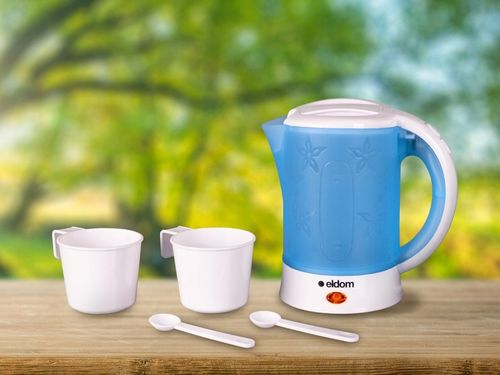 Czajnik elektryczny turystyczny 650W Eldom 0,6L mały podróżny plus 2 kubki na Arena.pl