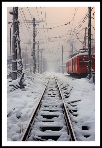 Plakat 53x81cm Podróż po Torach na Arena.pl