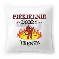 Poduszka Dla Trenera Na Urodziny Prezent Z Nadrukiem Ze Zdjęciem