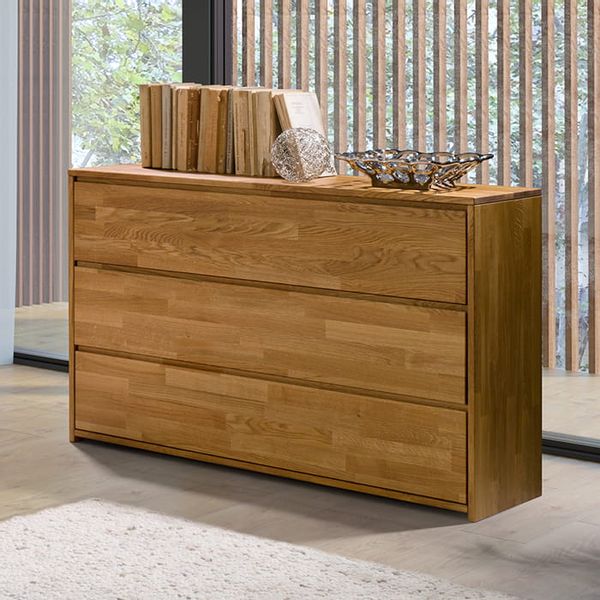 Komoda dębowa Sando 3S zdjęcie 3