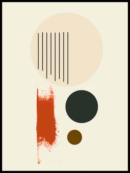 Plakat 60x80cm Symetryczna Struna zdjęcie 2