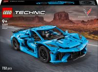 Klocki LEGO Technic 42217 Niebieski Chevrolet Corvette Stingray Samochód