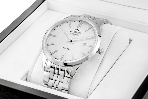 ZEGAREK MĘSKI BISSET BSMF37 - AUTOMAT (zb101a) na Arena.pl