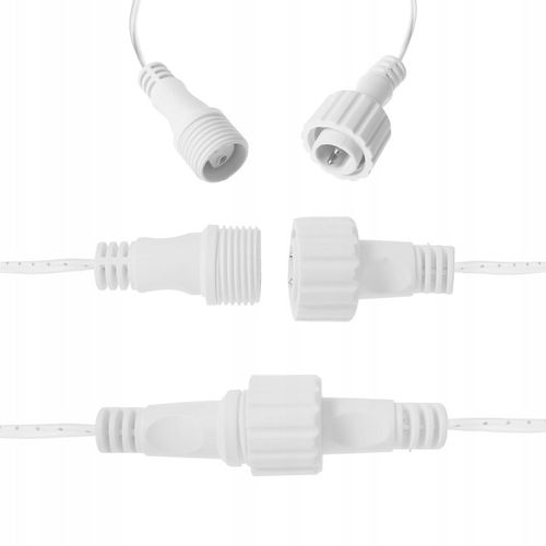 LAMPKI ŚWIĄTECZNE SOPLE CIEPŁE 500 LED 23m ŁAŃCUCH GRATIS GRUBY KABEL na Arena.pl