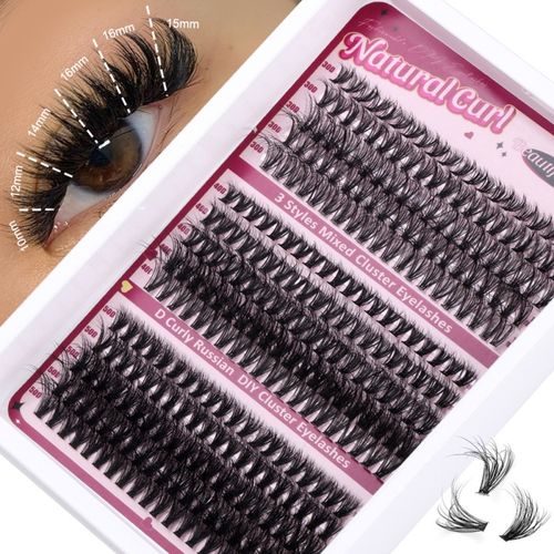 300 SZT SAMODZIELNEGO PRZEDŁUŻANIA RZĘS D CURL CLUSTER IN LASHES PREMIUM na Arena.pl