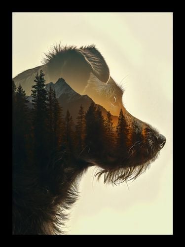 Plakat 13x18cm Psi Duch Lasu na Arena.pl