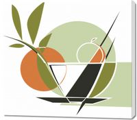 Obraz 100x90cm Owocowa Herbata