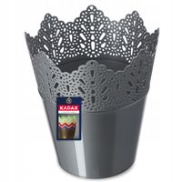 DONICZKA DONICA NA KWIATY OSŁONKA 16,5CM KOLORY