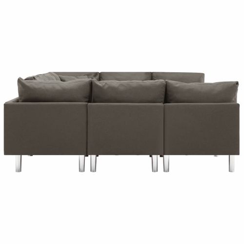 Sofa Modułowa, Tkanina, Taupe na Arena.pl
