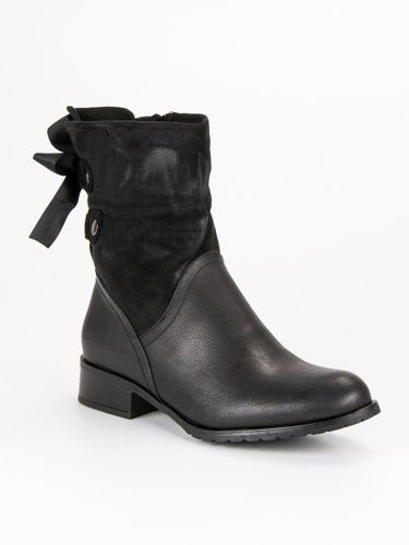 MODNE CZARNE BOTKI Rozmiar - 37 na Arena.pl