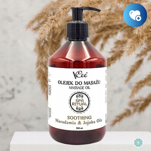 OLEJEK DO MASAŻU MAKADAMIA I OLEJ JOJOBA VCEE NATURALNY 500 ML na Arena.pl