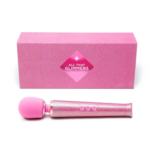 le wand petite all that glimmers massager pink - kompaktowy na Arena.pl