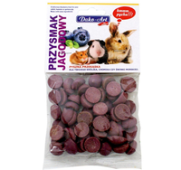 DAKO-ART Lux JAGODOWY dropsy jagodowe biszkopty przysmak królika gryzoni