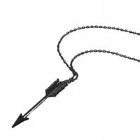 Naszyjnik 50cm Strzała Punk Rock Arrow Hip Hop Pop