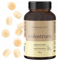 COLOSTRUM PRIMABIOTIC proszek 60g Bovinum Siara Bydlęca Odporność Bananowe