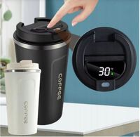 KUBEK TERMICZNY TERMOS 500 ML WYŚWIETLACZ TEMPERATURY NA KAWĘ HERBATĘ