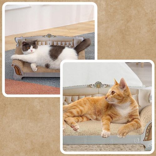 Drapak Tekturowy Dla Kota SOFA Legowisko Karton Kanapa Leżak 52cm na Arena.pl