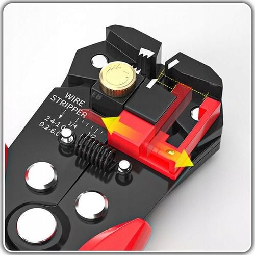 ZESTAW ŚCIĄGACZ IZOLACJI ZACISKARKA PRASKA SZEŚCIOKĄTNA DO TULEJEK na Arena.pl