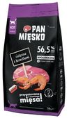 Hipoalergiczna karma dla kota Pan Mięsko cielęcina/krewetki Chrupki S 1,6kg