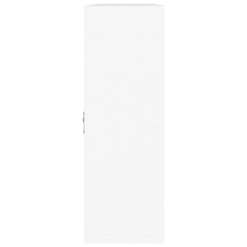 Wisząca półka z 8 przegrodami, biała, wysoki połysk na Arena.pl