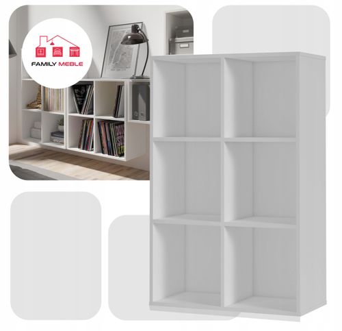 Regał półka organizer pojemnik stojak na płyty winylowe segregatory Cubo 5 na Arena.pl