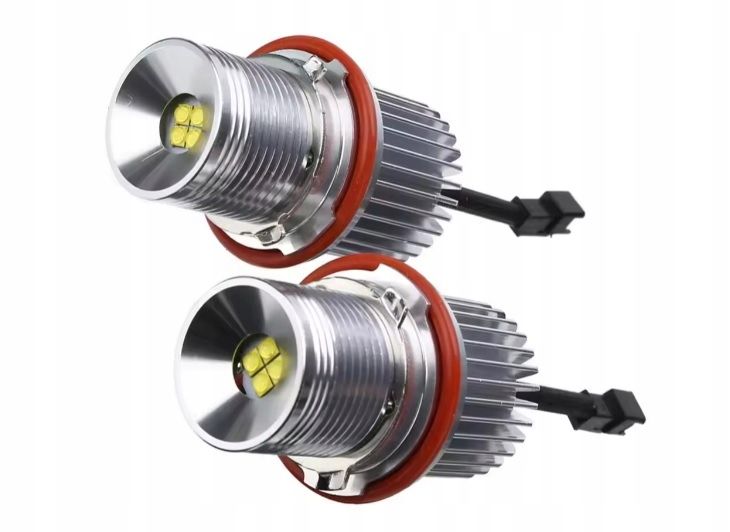2x ŻARÓWKI BMW RINGI LED MARKER 10W do BMW E39 E53 E60 E61 E65 E87 6000K zdjęcie 1