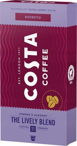 Kawa do NESPRESSO COSTA Zestaw 50 kapsułek na Arena.pl