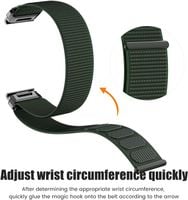 NOTOCITY pasek zamienny do Garmin 20 mm zielony J0418