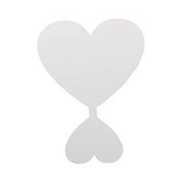 Aluminiowa ramka do sublimacji - serce