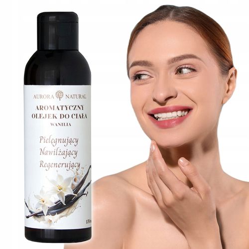 Olejek 150 ml, zapach wanilii. Pielęgnacja i nawilżenie. Z witaminą E. na Arena.pl