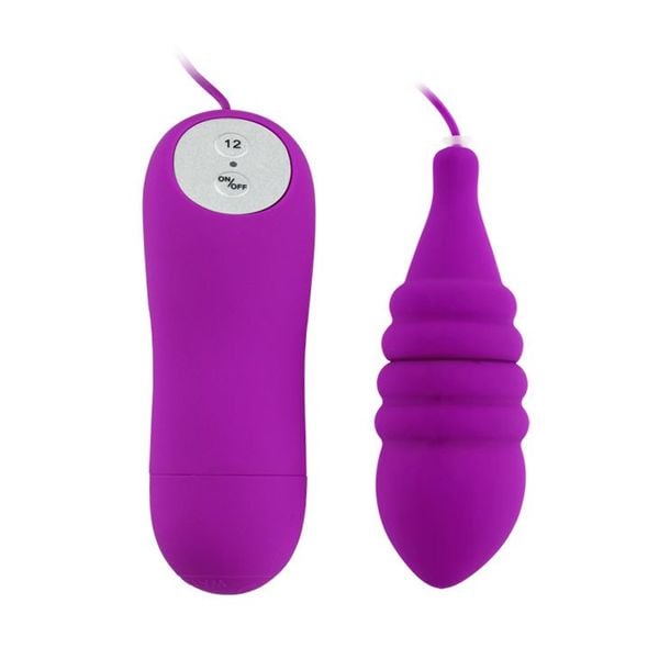 Fioletowe Wibrujące Jajeczko Pleasure Shell zdjęcie 2