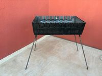 Grill Węglowy Mangal Składany Walizka 56cm x 30cm