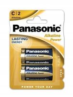 Baterie alkaiczne Panasonic LR14 1.5V 2 szt.