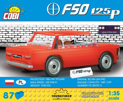 Cobi Klocki Youngtimer Collection FSO 125p na Arena.pl