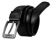 pasek szeroki pu+skóra lb-7-0-120 black 6582